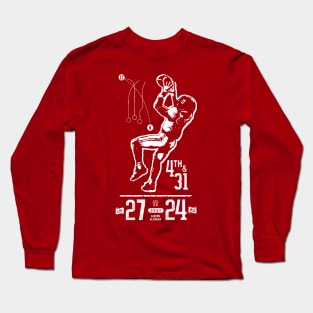 4TH AND 31 SCORE Long Sleeve T-Shirt